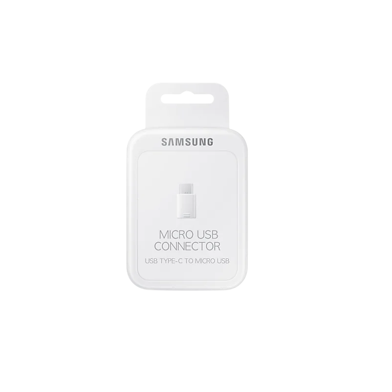 Adaptateur Micro USB/Type-C Samsung Blanc - Retail Box (Origine) — Samsung · Smarty Paris 18e